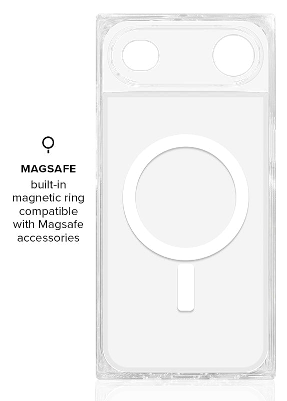 SQUARE® Orange Mother of Pearl iPhone Case
