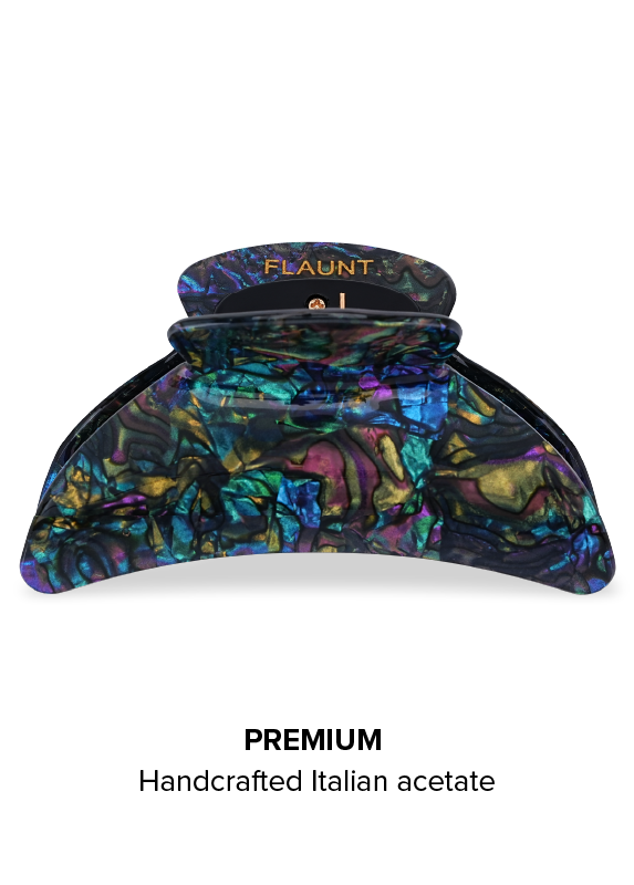 Abalone Shell Claw Clip
