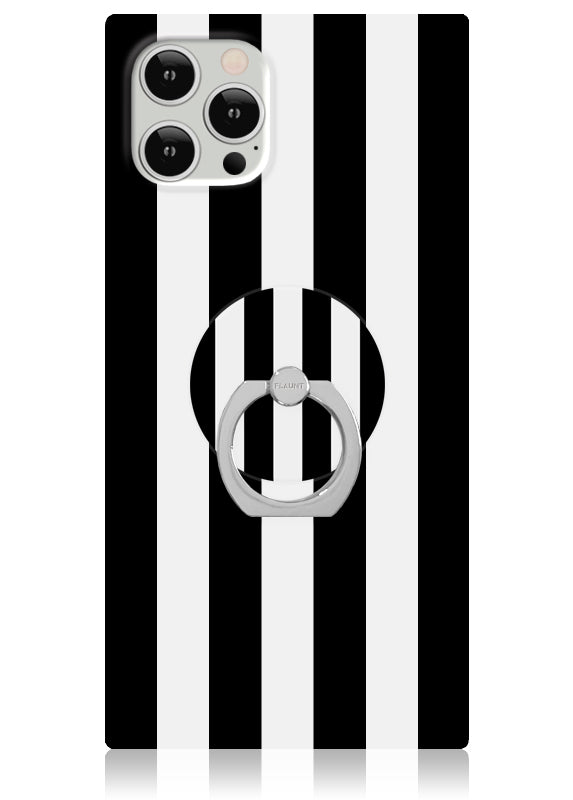 Striped Adhesive Phone Ring Stand