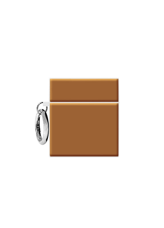 SQUARE® Nude Caramel AirPods Case