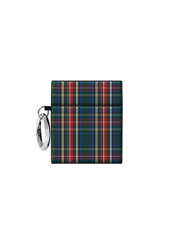SQUARE® Green Plaid AirPods Case