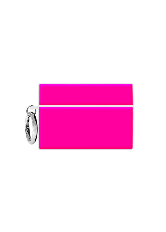 SQUARE® Neon Pink AirPods Case