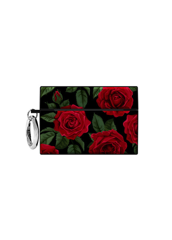 SQUARE® Rose Print AirPods Case