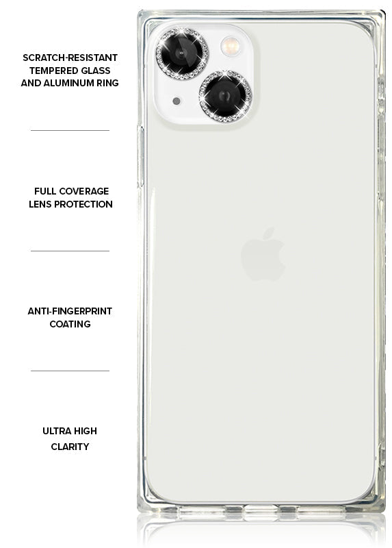 Silver Crystal Camera Lens Protectors