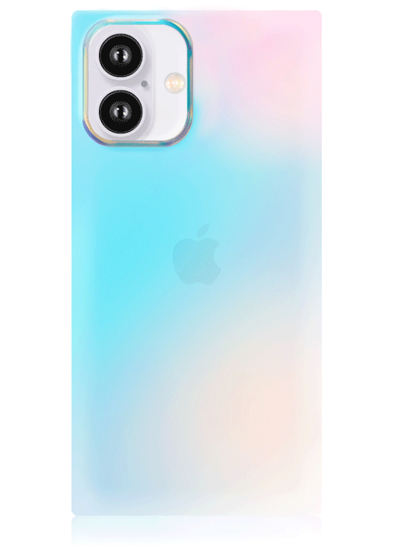 SQUARE® Iridescent Satin iPhone Case