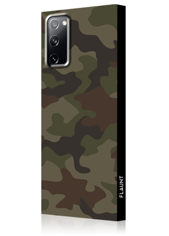 SQUARE® Matte Camo Galaxy Case