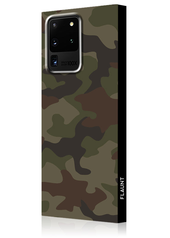 SQUARE® Matte Camo Galaxy Case