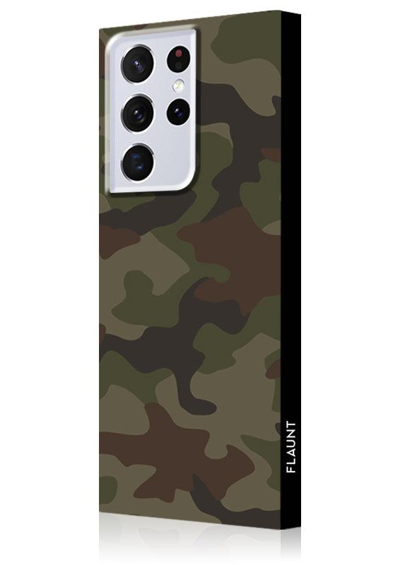 SQUARE® Matte Camo Galaxy Case