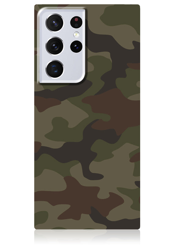 SQUARE® Matte Camo Galaxy Case