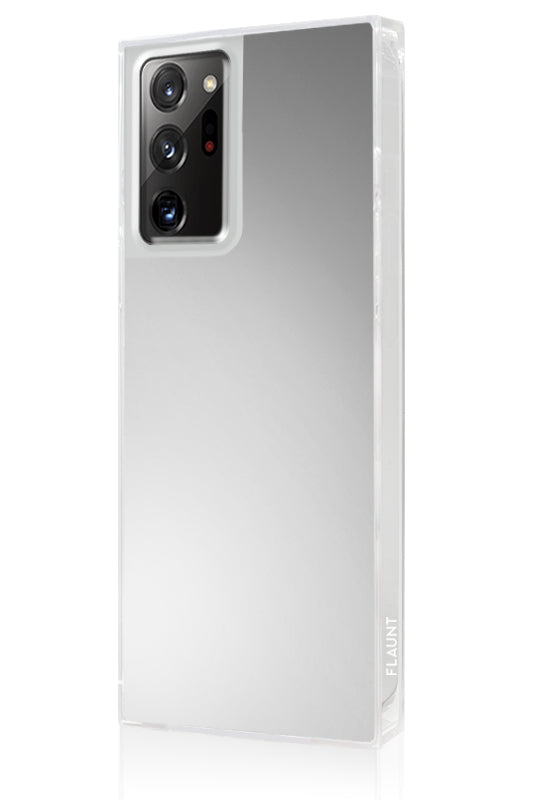 SQUARE® Metallic Silver Mirror Galaxy Case