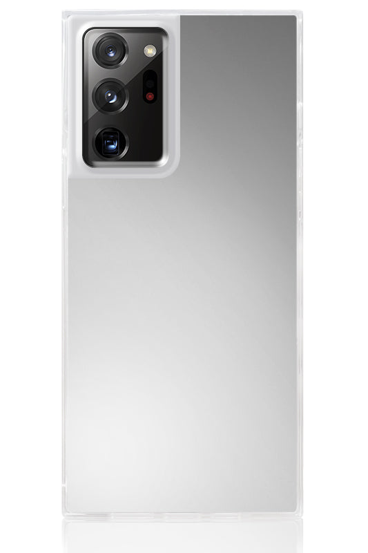 SQUARE® Metallic Silver Mirror Galaxy Case