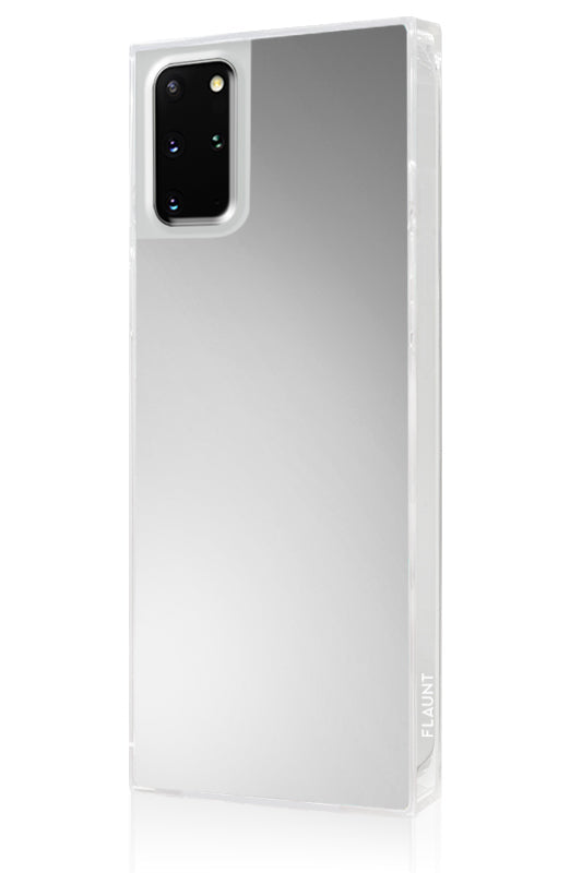SQUARE® Metallic Silver Mirror Galaxy Case
