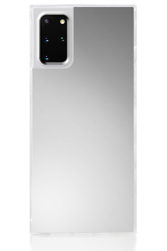 SQUARE® Metallic Silver Mirror Galaxy Case