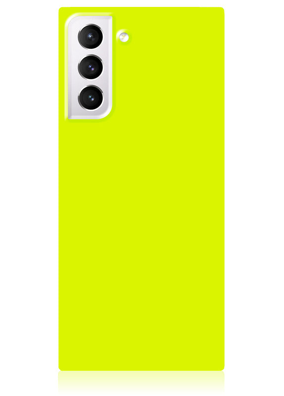 SQUARE® Neon Yellow Galaxy Case