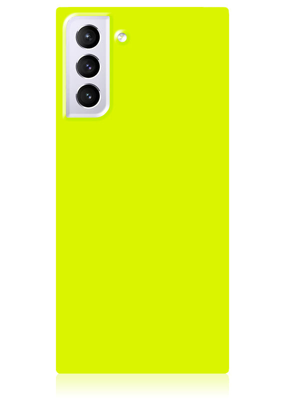 SQUARE® Neon Yellow Galaxy Case