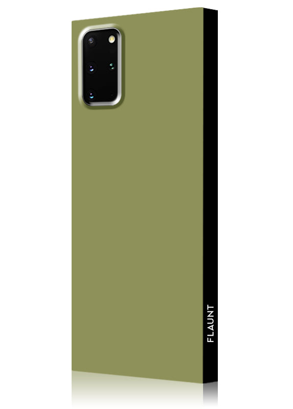 SQUARE® Olive Green Galaxy Case