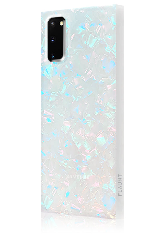 SQUARE® Opal Shell Galaxy Case