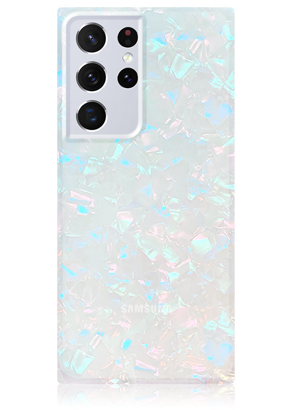 SQUARE® Opal Shell Galaxy Case