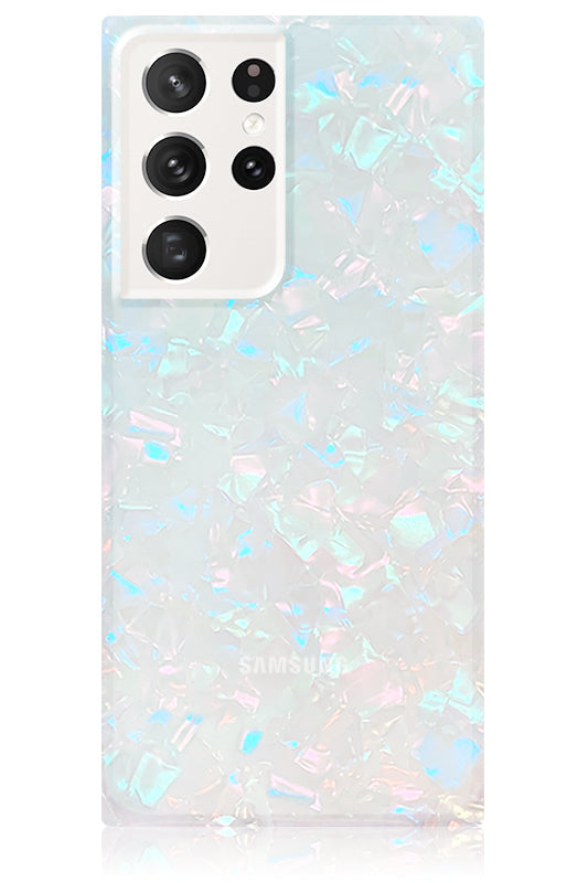 SQUARE® Opal Shell Galaxy Case