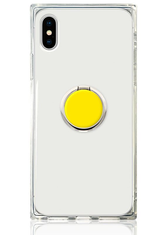 Yellow Adhesive Phone Ring Stand