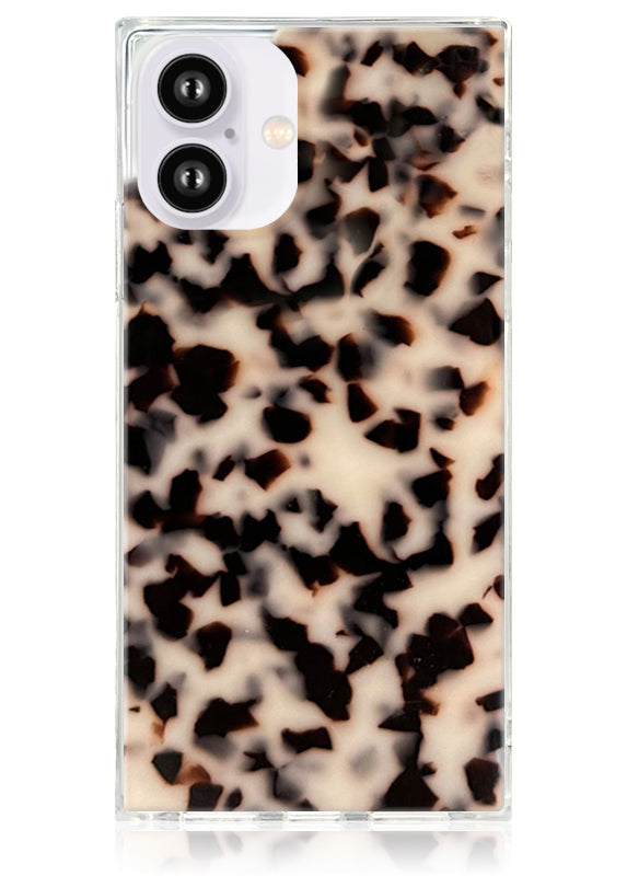 SQUARE® Blonde Tortoise Shell iPhone Case