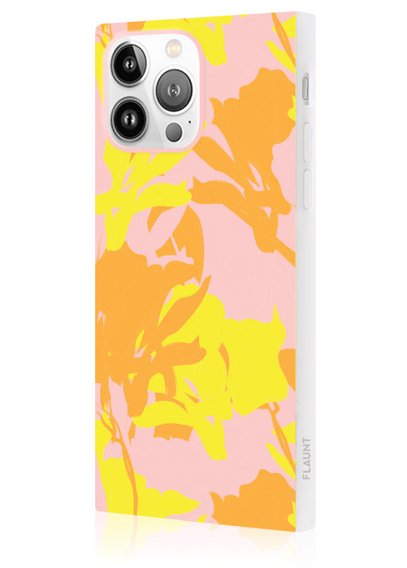 SQUARE® Blush Blossom iPhone Case