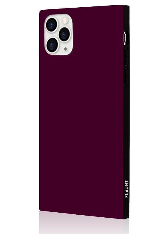 SQUARE® Burgundy iPhone Case