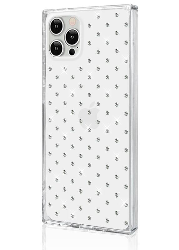 SQUARE® Crystal Rhinestone iPhone Case