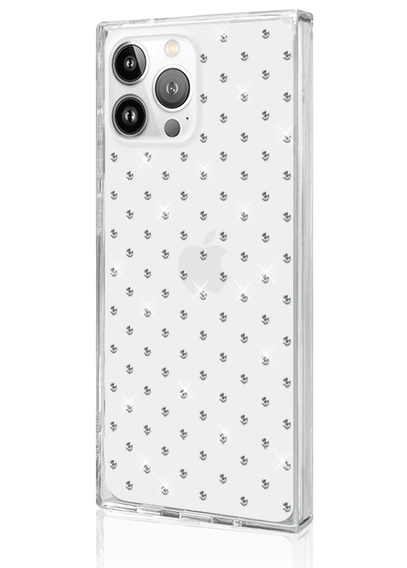 SQUARE® Crystal Rhinestone iPhone Case