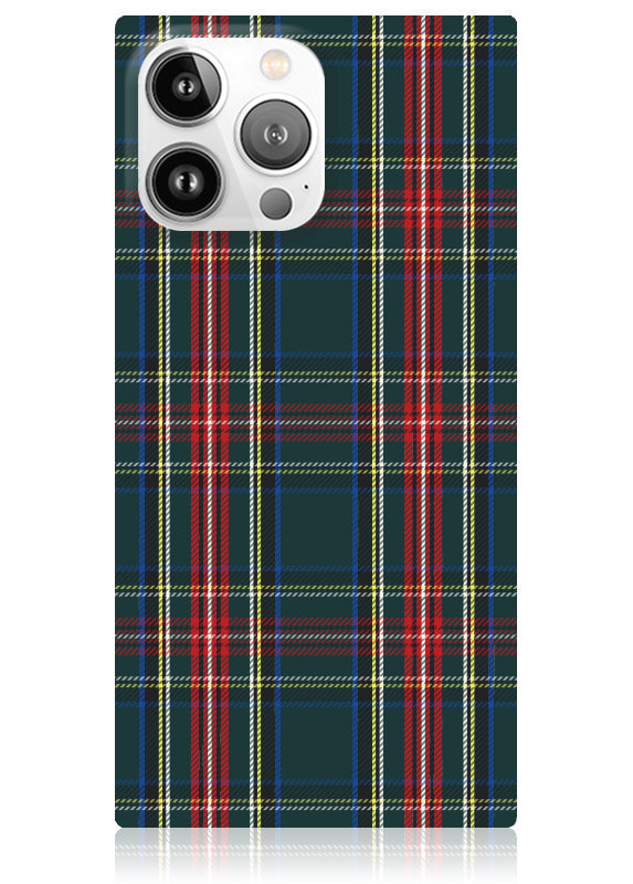 SQUARE® Green Plaid iPhone Case