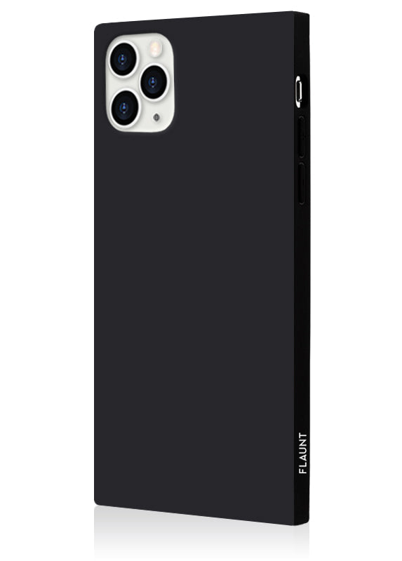 SQUARE® Matte Black iPhone Case