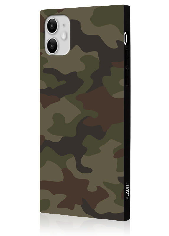 SQUARE® Matte Camo iPhone Case