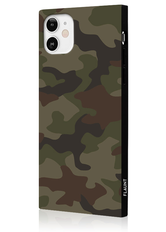 SQUARE® Matte Camo iPhone Case