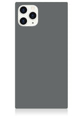 SQUARE® Matte Gray iPhone Case
