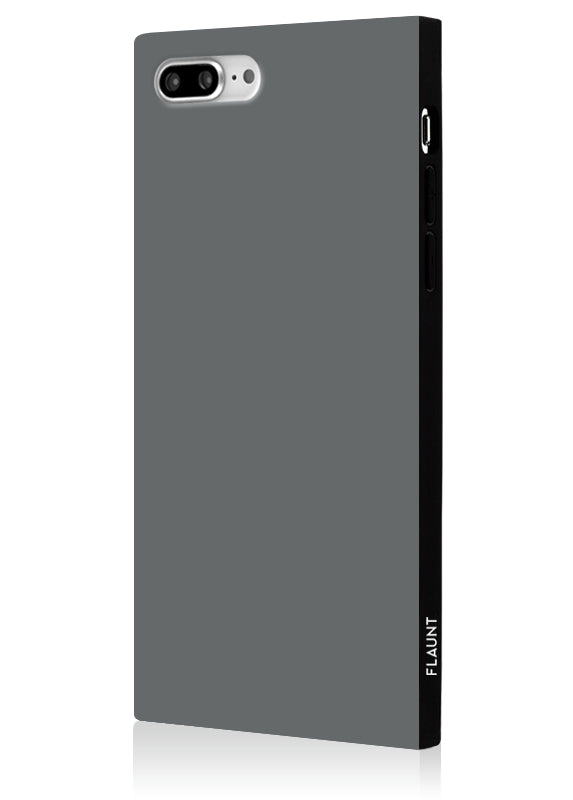 SQUARE® Matte Gray iPhone Case