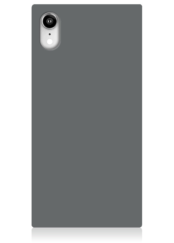 SQUARE® Matte Gray iPhone Case