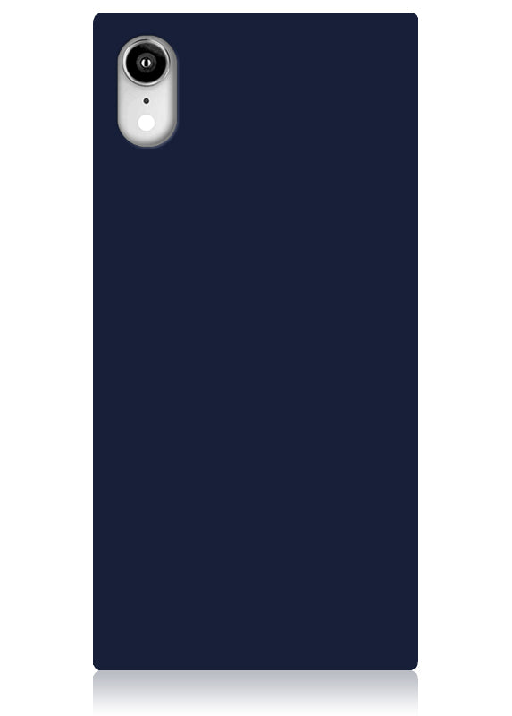 SQUARE® Matte Navy iPhone Case