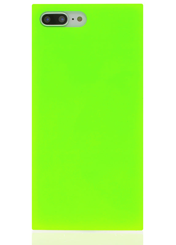 SQUARE® Neon Green iPhone Case