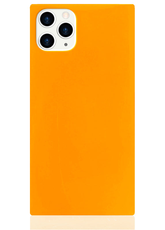 SQUARE® Neon Orange iPhone Case