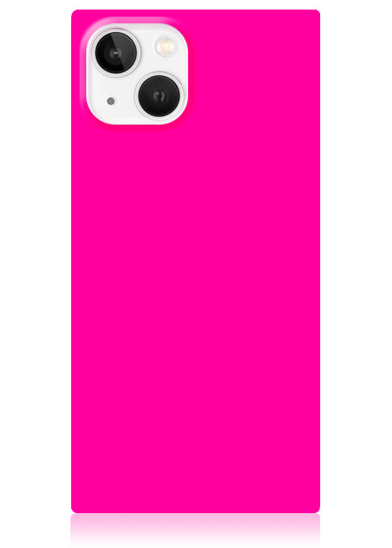 SQUARE® Neon Pink iPhone Case