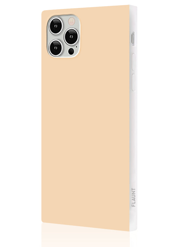 SQUARE® Nude Almond iPhone Case