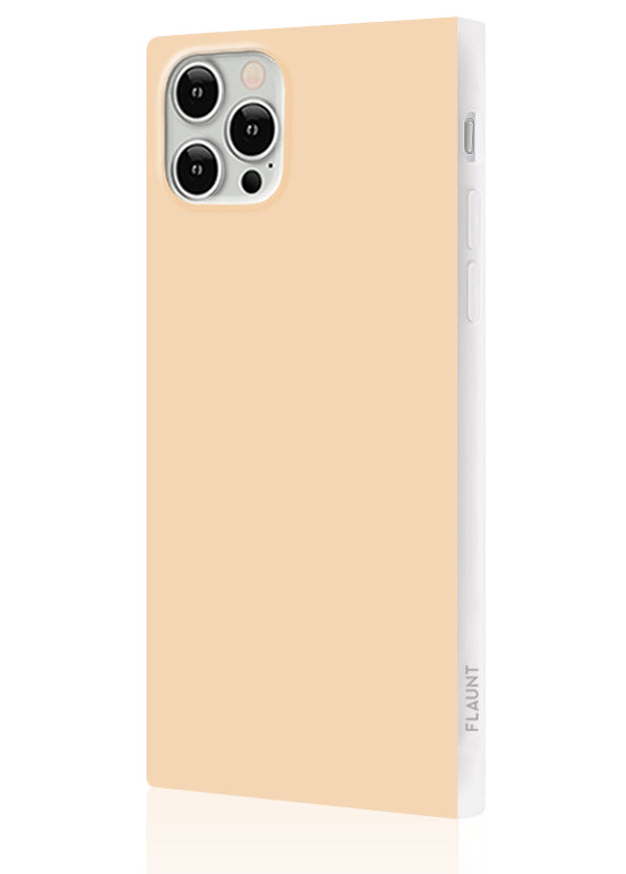 SQUARE® Nude Almond iPhone Case
