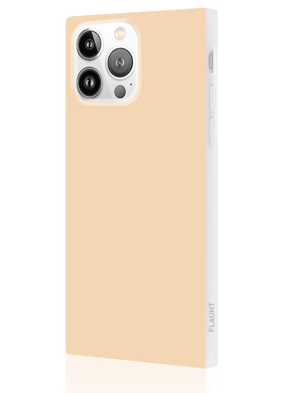SQUARE® Nude Almond iPhone Case