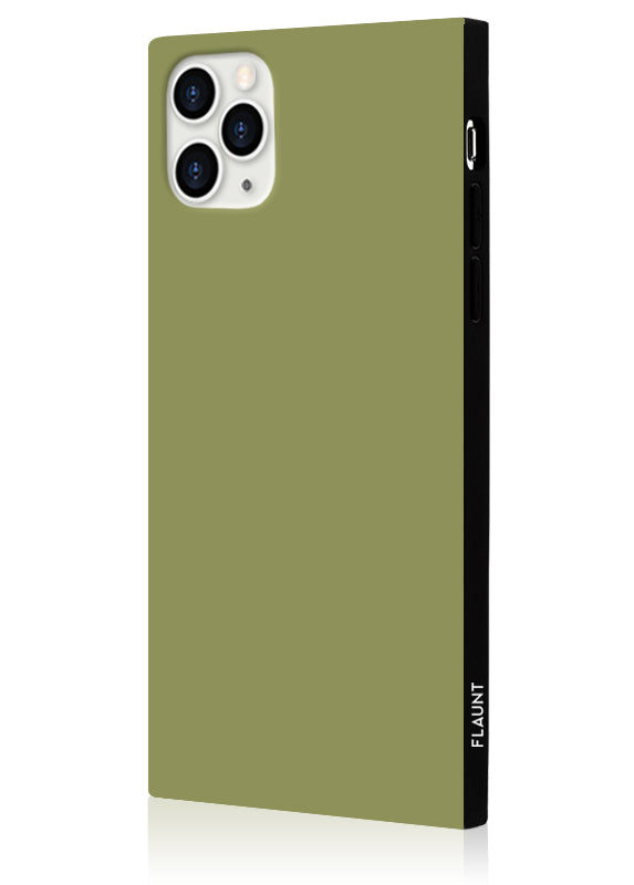 SQUARE® Olive Green iPhone Case