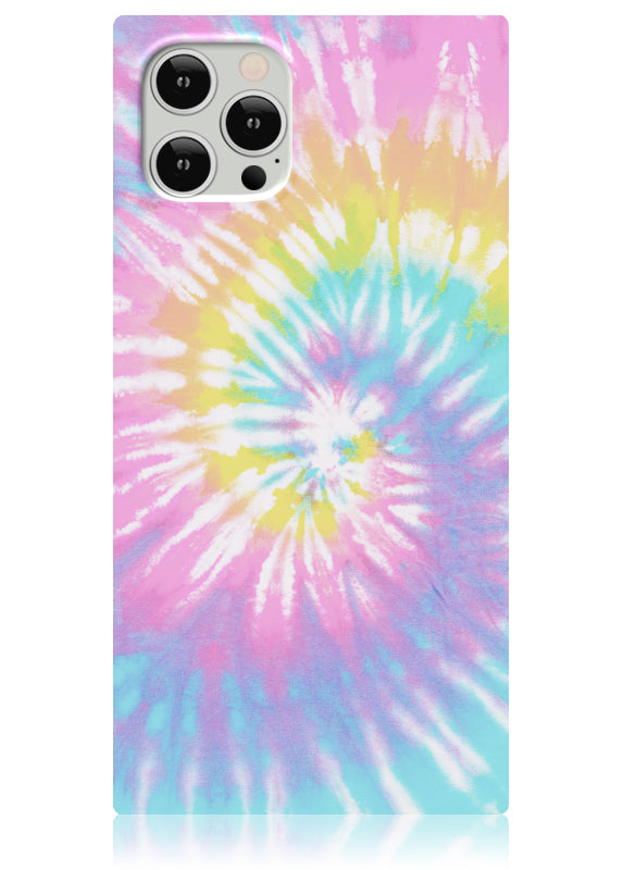 SQUARE® Pastel Tie Dye iPhone Case