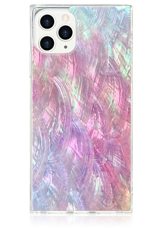 SQUARE® Pink Mother of Pearl iPhone Case