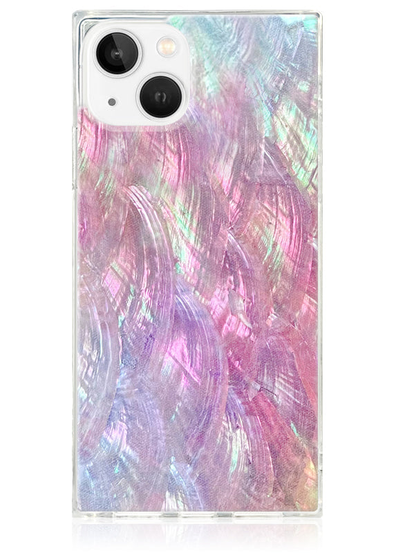 SQUARE® Pink Mother of Pearl iPhone Case