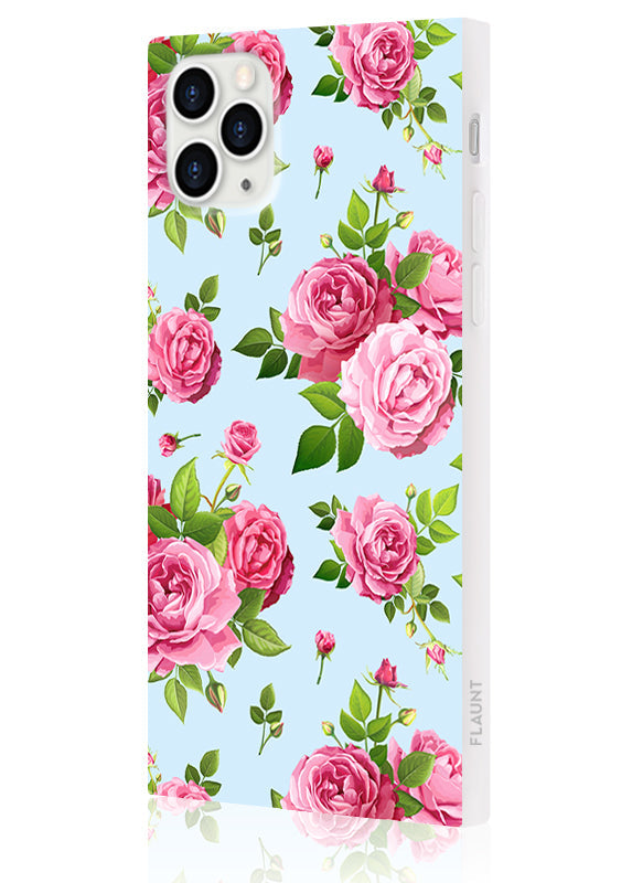 SQUARE® Pink Rose Bouquet iPhone Case