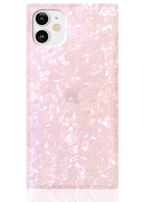 SQUARE® Blush Pearl iPhone Case