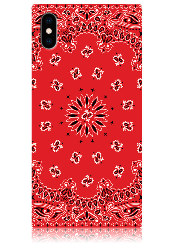 SQUARE® Red Bandana iPhone Case